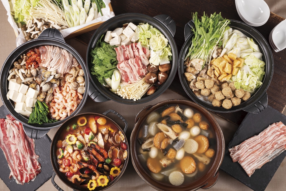 冬のあったか鍋ディナービュッフェ