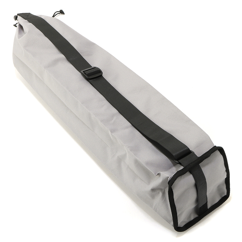 「ヨガマットバッグ GY」使いやすいグレーにポイントでオリジナルロゴをデザインしたヨガマット用バッグ。