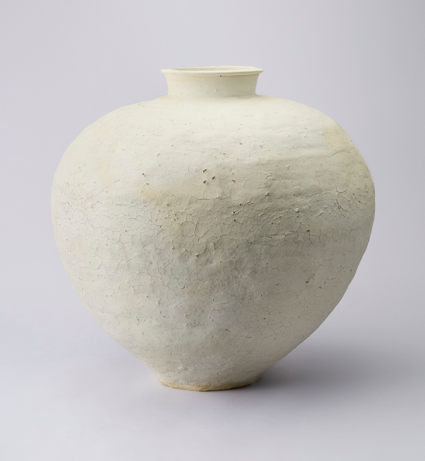 谷 穹《信楽壷》2026年、H62cm、作家蔵