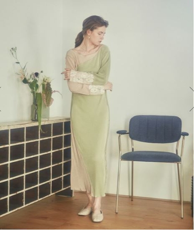 THE PLEATS MELLOW DRESS ¥ 17,380 TAX IN