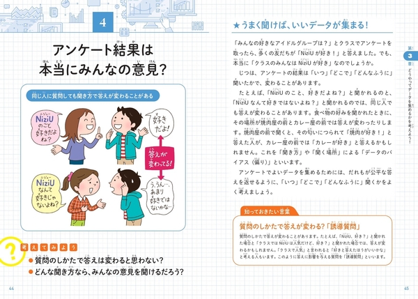 アンケート結果は本当にみんなの意見？