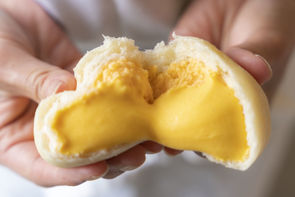 幸せな気持ちになる!クリームパン