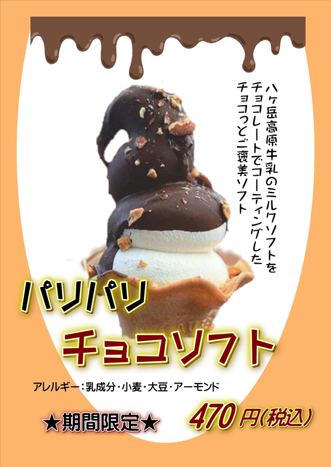 パリパリチョコソフト