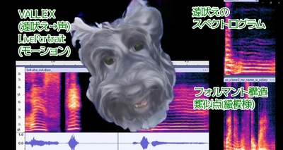愛犬スコベエの「肉声」による歌唱