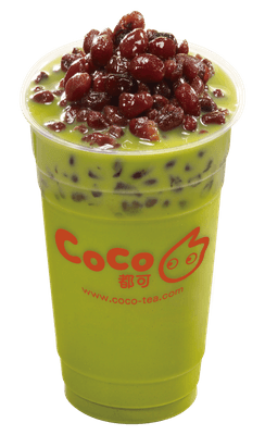 あずき抹茶ミルクティー