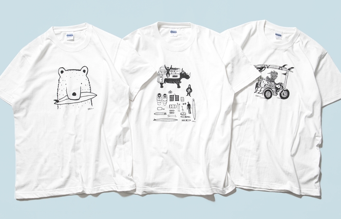 シルクスクリーン済みTシャツ