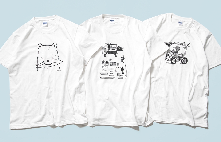 シルクスクリーン済みTシャツ