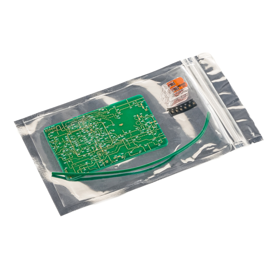 FLASH 関西回路線図 緑 電子工作キット　梱包荷姿