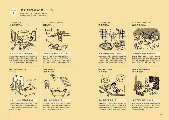 『マイホーム 自分に素直に暮らしをつくる』P56-57