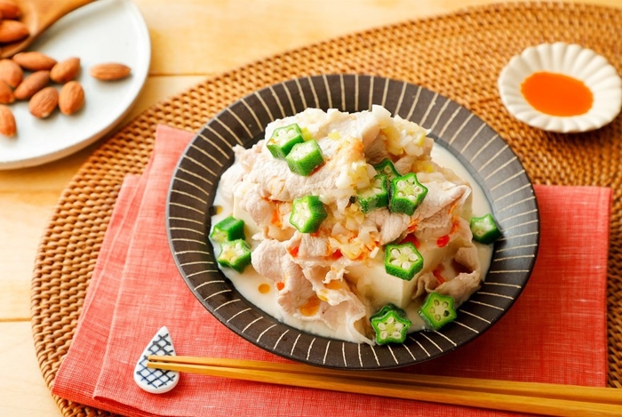 夏バテに負けない!スタミナもつくアーモンドミルクのおかず冷奴