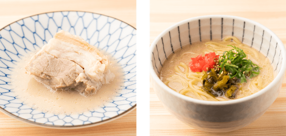 角煮おでん(単品注文のみ)＆〆にはぜひ豚骨ラーメン