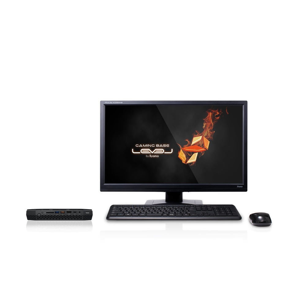 iiyama PC「LEVEL∞（レベル インフィニティ）」より 容積わずか1.2 
