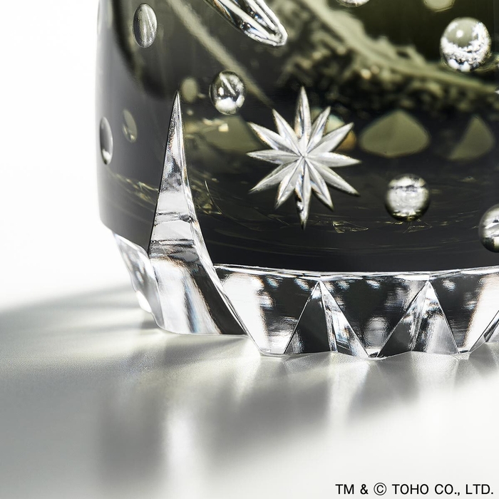 ゴジラ江戸切子グラスカット3