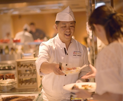日本料理技能向上全国大会 厚生労働大臣賞 / 料理長川村匡之