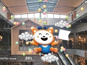「そうにゃん」バルーン（イメージ）
