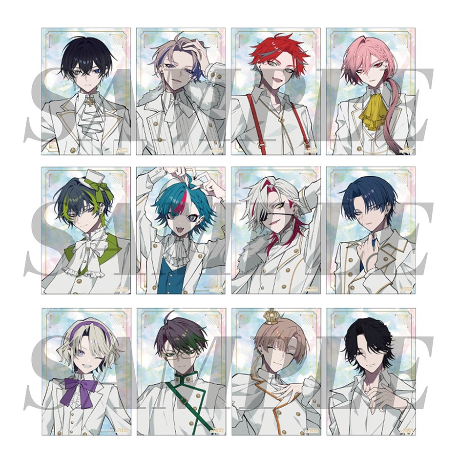 ◆【購入特典】トレーディングブロマイド 2nd Anniv. ver. 種類:全12種 サイズ:L判 ランダムで箔押し複製サイン入り 商品を3,000円ご購入毎にお会計時に特典ブロマイドを 1枚ランダムでお渡しいたします ※絵柄はお選びいただけません ※特典はなくなり次第終了となります