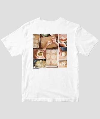 餃子プロセスTシャツ（裏）