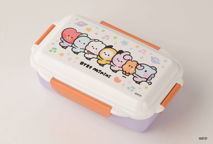 BT21 minini 4点ロックランチボックス　