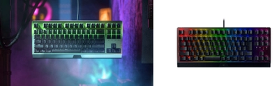 Razer、改良されたハウジングの BlackWidow V3 Tenkeyless、 Hammerhead True Wireless Pro、 Iskurの限定色を4月23日(金)に日本国内で発売