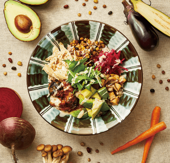 「Tsumugiオリジナルブッダボウル」 1,100円(税込1,210円)