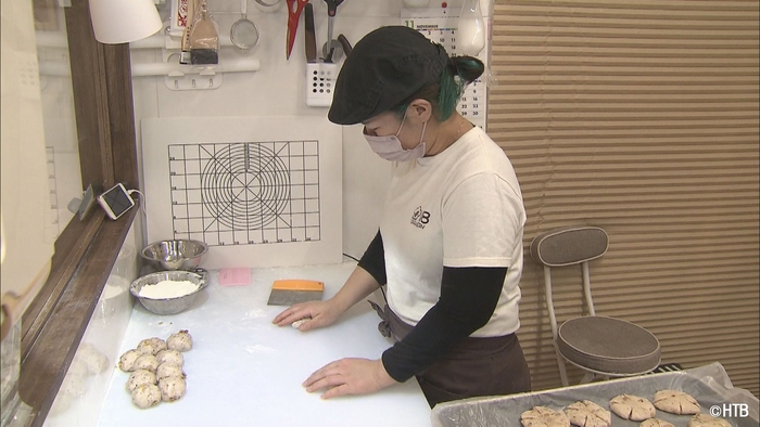 テレメンタリー2022「難病のパン屋さん~ひかり閉ざされても」(C)HTB