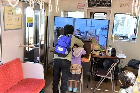 運転シミュレーション体験