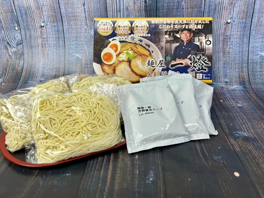 オリジナルラーメン「麺屋一燈 芳醇醤油らぁ麺　3食入」が 那須高原SA上り線にて10月22日(水)発売！