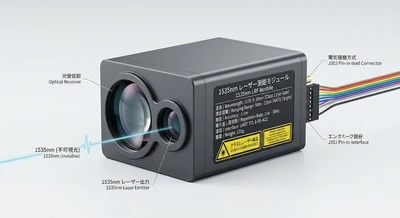 1535nmレーザー測距モジュール市場分析レポート：2026年24.48百万米ドル規模、成長率18.13%推移