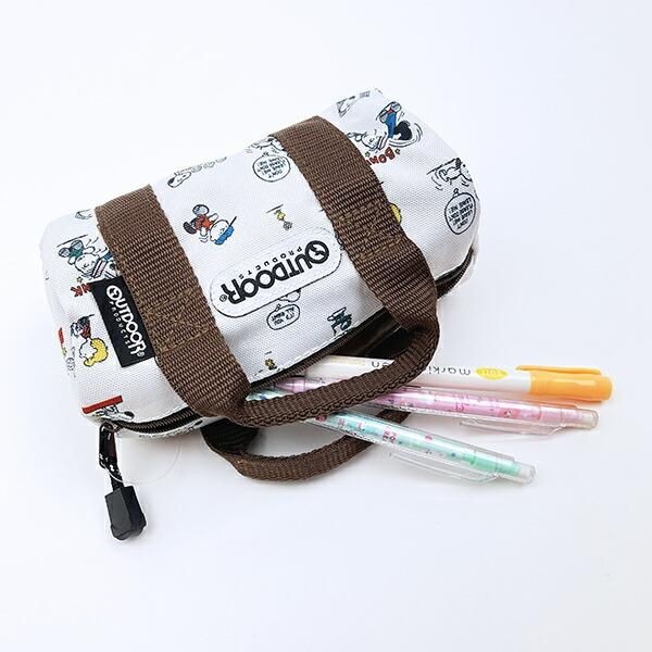 スヌ・アウトドアミニバッグペンケース