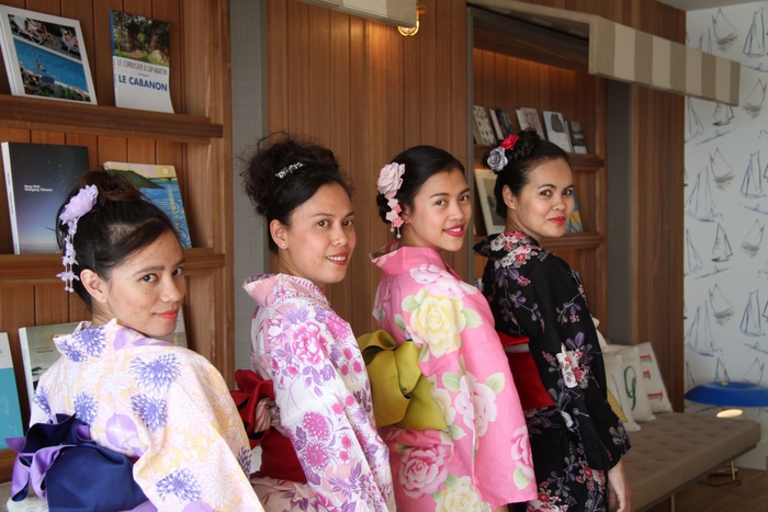 きれいに着付けて、ベラビスタ スパ&マリーナ 尾道で撮影