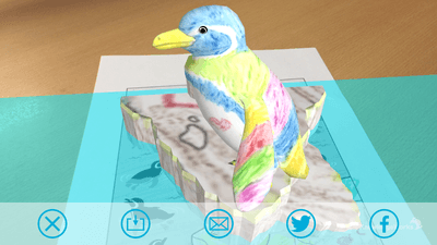 マゼランペンギン(写真保存とSNSシェア)