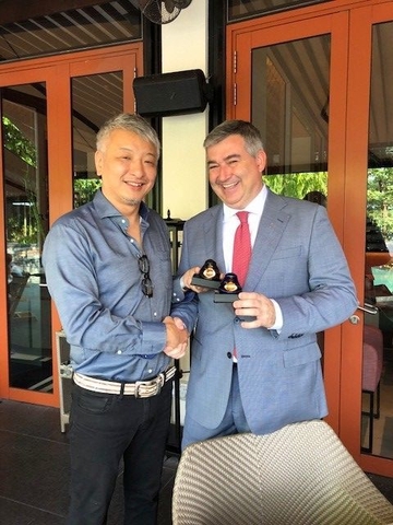 総支配人Fernando Gibaja氏と