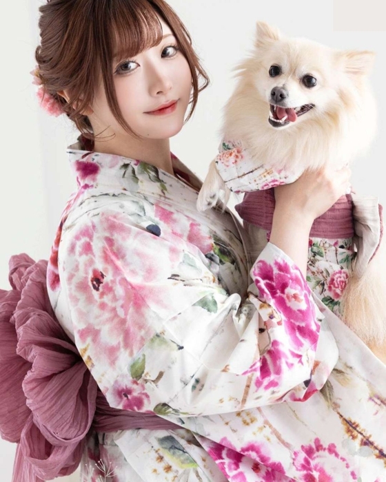 EMU浴衣 ペットとのおそろい