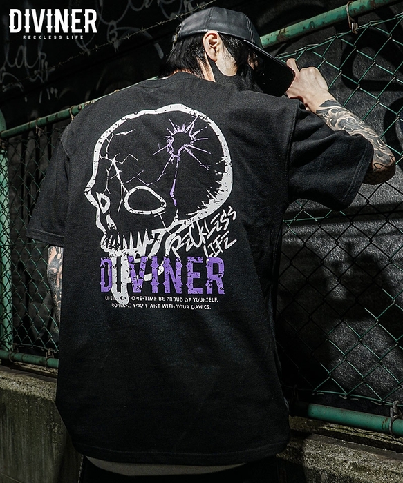 Poisoned Skull TEE(ブラック)