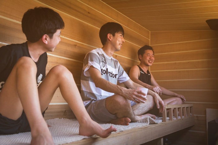 プライベートだから自由に会話