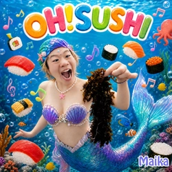 この夏、日本中、そして世界中がお寿司で踊り出す！『ブスかわいい』で強烈なインパクトを残した舞香が、待望の第2弾シングル『Oh Sushi』を8月16日“とろの日”に全世界デジタルリリース！無限リピート100％の"おすしポップ"が誕生！