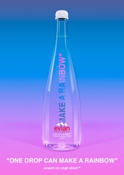 【evian(R)×Virgil Abloh】 アジア限定の「エビアン(R) スペシャルボックス  ヴァージル アブロー」が日本でも数量限定で発売！