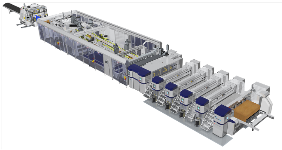 図. ダンボール製函機の製品画像