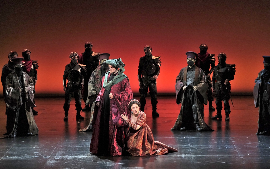 NISSAY OPERA 2021『カプレーティとモンテッキ』 14日出演組 撮影:三枝近志