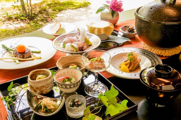 趣向を凝らした独創的な瀬戸内和会席(ランチ)
