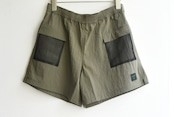 「MINIMUM MESH SHORTS +ADD FLAP」:Khaki