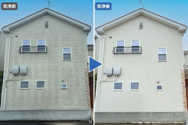 中東情勢などの影響による建材価格高騰下で、 戸建て住宅の外壁メンテナンス需要に変化　 外壁洗浄の依頼件数が前年同期比11.5倍