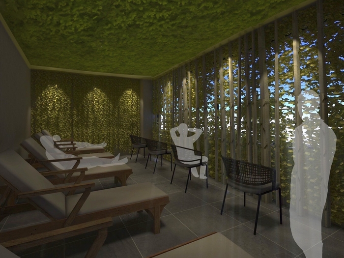 外気浴イメージ図