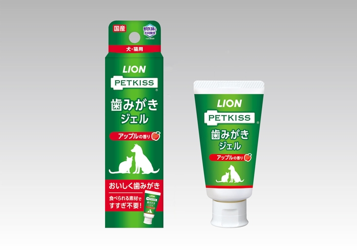 PETKISS(ペットキッス) 歯みがきジェル アップルの香り