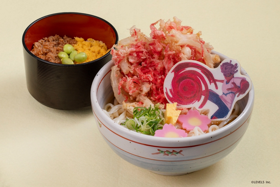 桜咲丈二の剛の一閃！冷やしかき揚げうどんセット