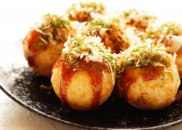 たこ焼き盛付イメージ