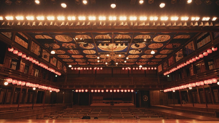 Yachiyo-za, a playhouse that retains the atmosphere of the Edo period. = Yamaga City, Kumamoto Prefecture