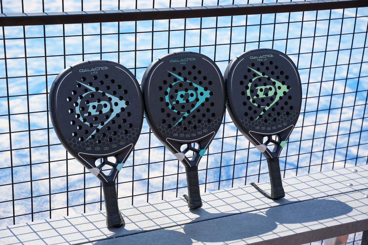 パデルバット※1ダンロップ「GALACTICA(ギャラクティカ)」、「MEGAMAX(メガマックス)」シリーズを新発売