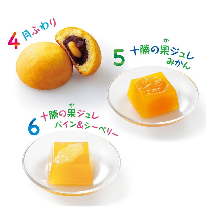 月ふわり 十勝の果ジュレ(みかん・パイン&シーベリー)