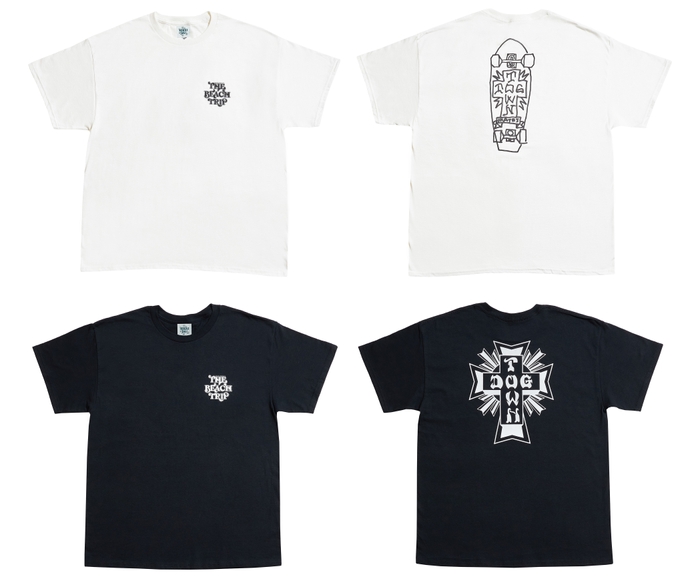 1 "DOGTOWN × THE BEACH TRIP" TEE